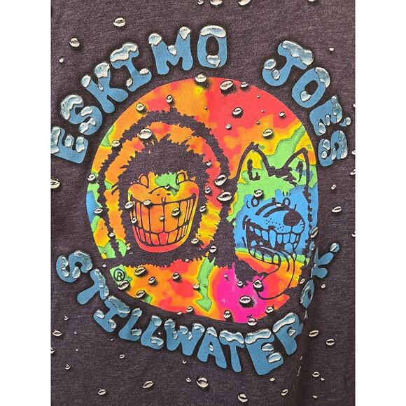 Eskimo Oklahoma Joe’s T Shirt Adult 2XL 3D Image Blue Color - Picture 4 of 7